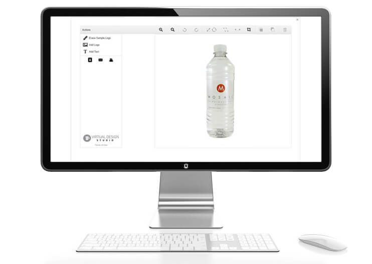 Create Bottled Water Labels Online