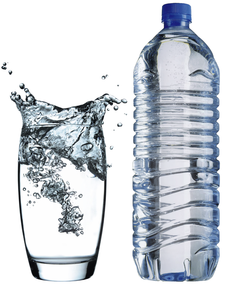 free bottled water